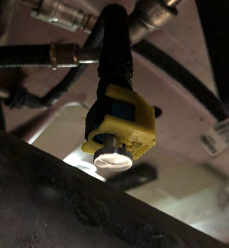 Remove the 9th injector and fit the billet plug