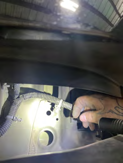Optional: lift the cab a few inches instead of removing the turbo