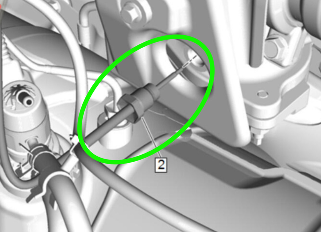 Remove the EGT sensor from the turbo