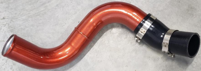 Prepare the new S-shaped air outlet tube