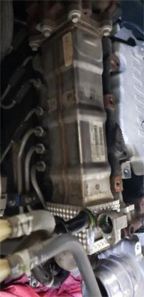 Pop the EGR cooler out