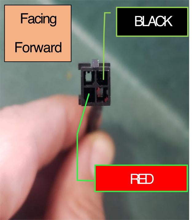 Fish the unlock cable through the hood latch grommet