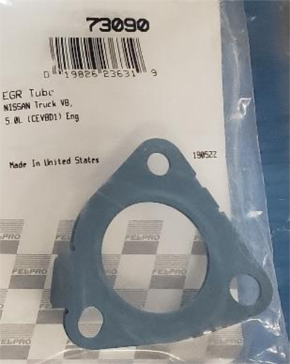 Install the block off plate