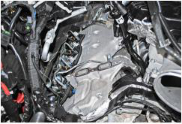 Remove the EGR cooler from the truck