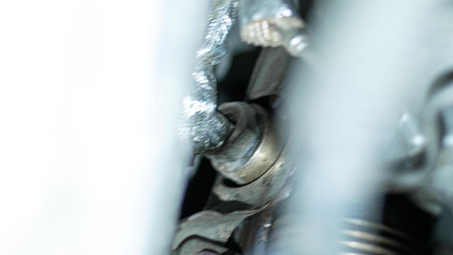 Remove the downpipe