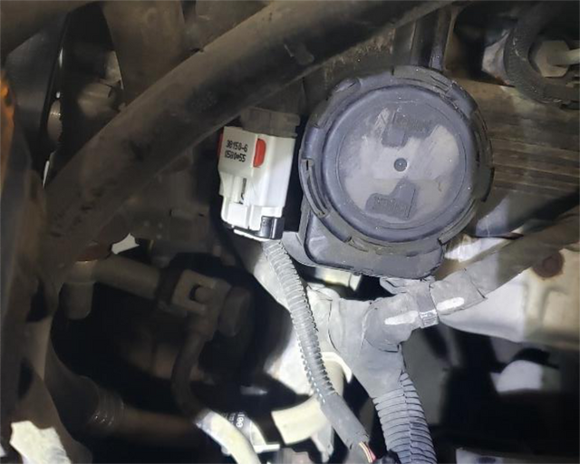 Plug the switch into the engine harness and blank the empty connector