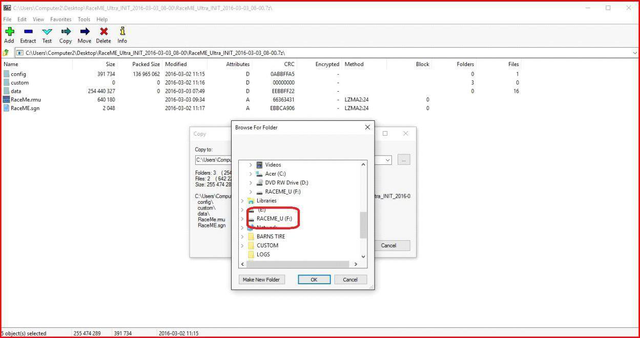 Copy the files and eject the card