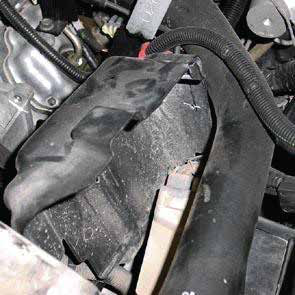 Remove the ECM cover
