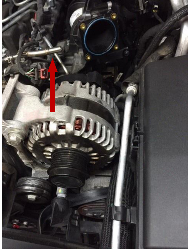 Disconnect the fuel feed line