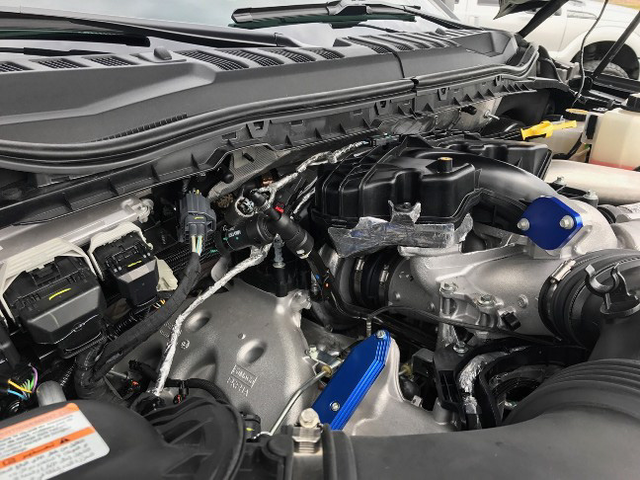 Reconnect the coolant lines