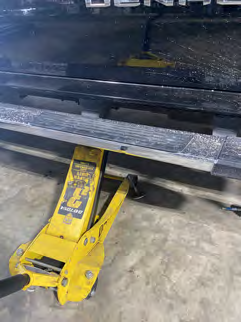 Optional: lift the cab a few inches instead of removing the turbo