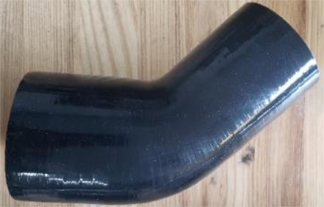 Prepare the new S-shaped air outlet tube
