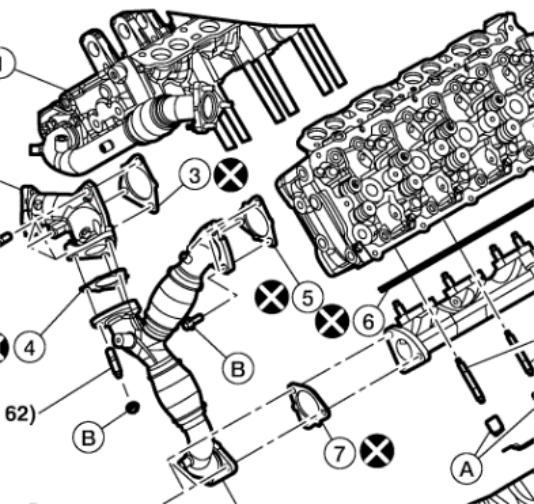 Remove the Y-transfer tube
