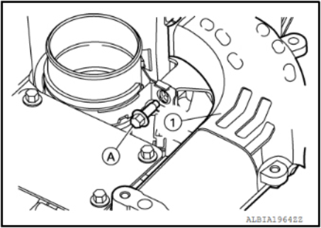 Unbolt the charge tube
