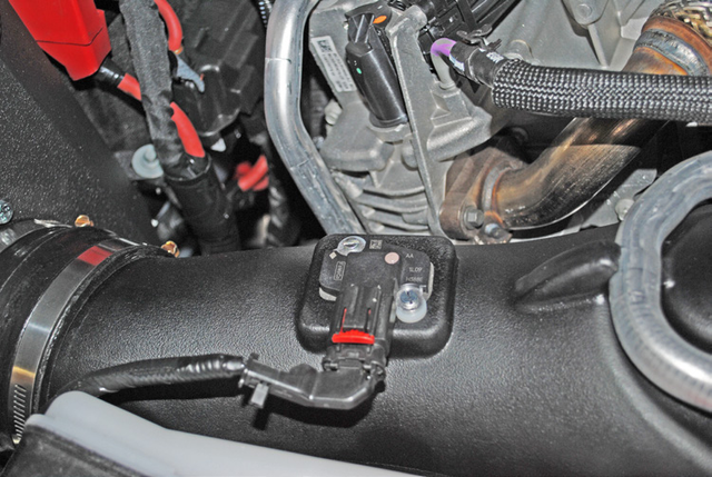 Remove the air intake tube