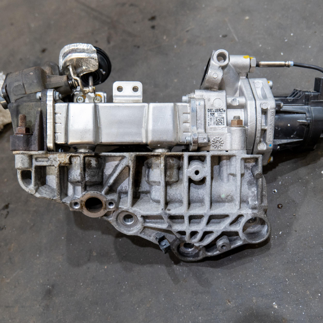 Tie up loose connectors, refill the coolant and refit the exhaust