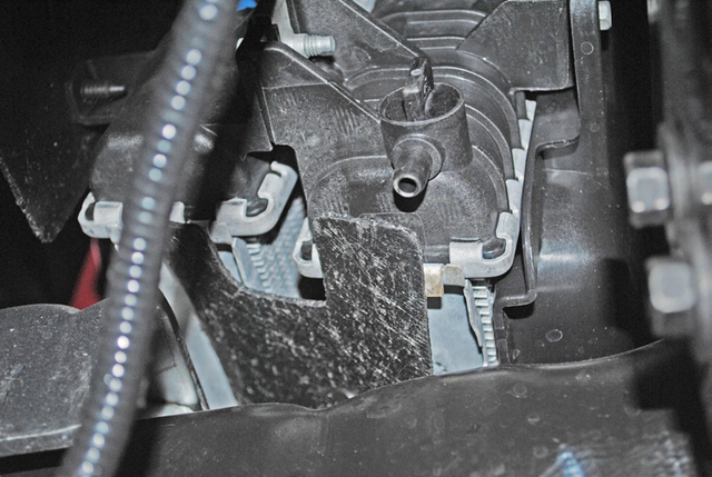 Drain about 12 litres of coolant