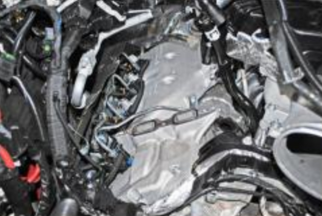 Remove the EGR cooler from the truck