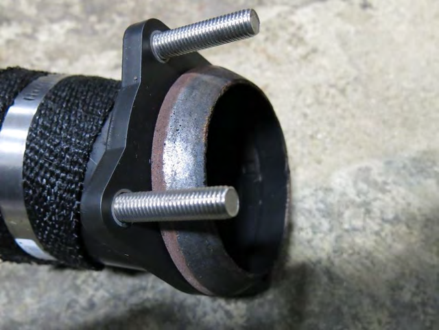 Loosely fit the support tab and the stud plate