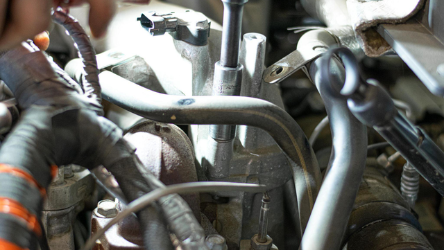 Remove the intake pipe