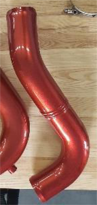 Fit the reducers and clamps to the new inlet tube, loose
