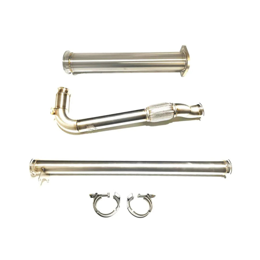 2020-2023 EcoDiesel 304 Stainless DPF Delete Pipe 3.0L EXF Gladiator JT 3.0L EcoDiesel