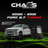 2020-2021 Power Stroke SCT X4 Tuner & Tunes 6.7L Ford F-250/F-350 Super Duty