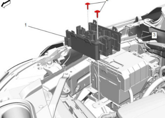 Remove the fuse box base
