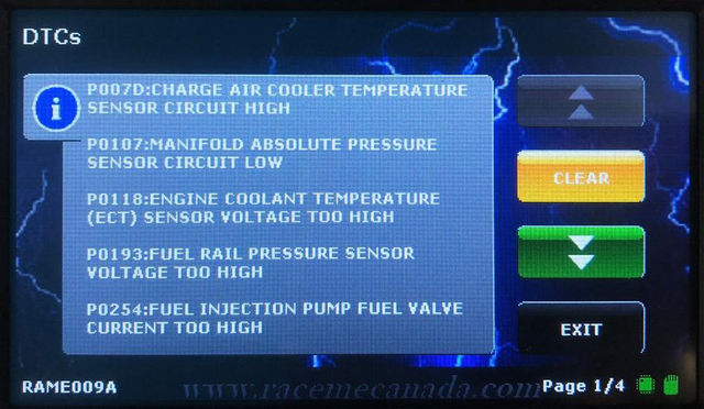 Clear the codes with the engine off