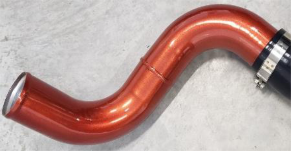 Prepare the new S-shaped air outlet tube