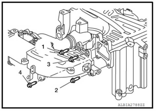 Unbolt the charge tube