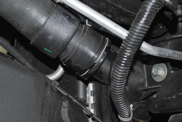 Drain the engine coolant